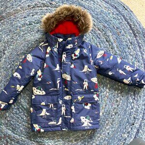 EUC Mini Boden Space Parka